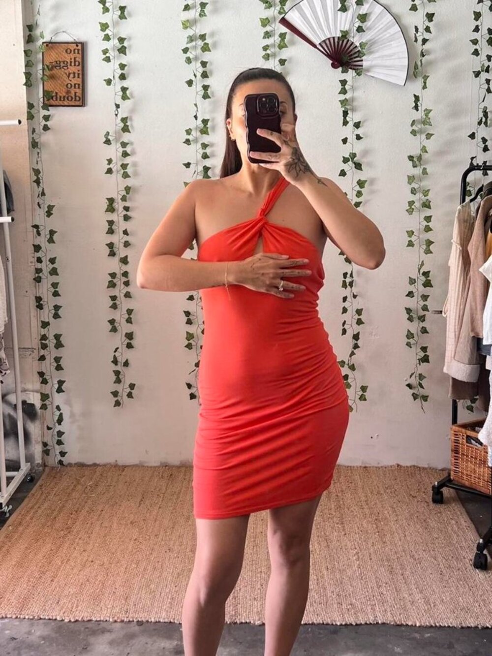 Lovers + Friends Red Mariah Mini Dress – Size M (NWT)